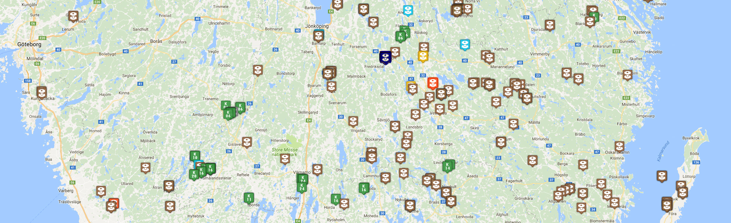 Avancerad fleetmanagement, förbättrade logistik med gps sändare